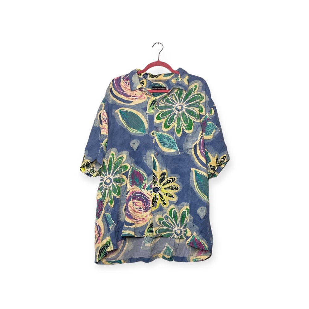 Men’s vintage Jams‎ World button-up shirt, size XL
